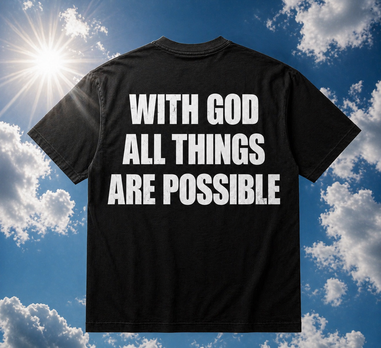 With God All Things Are Possible Tee