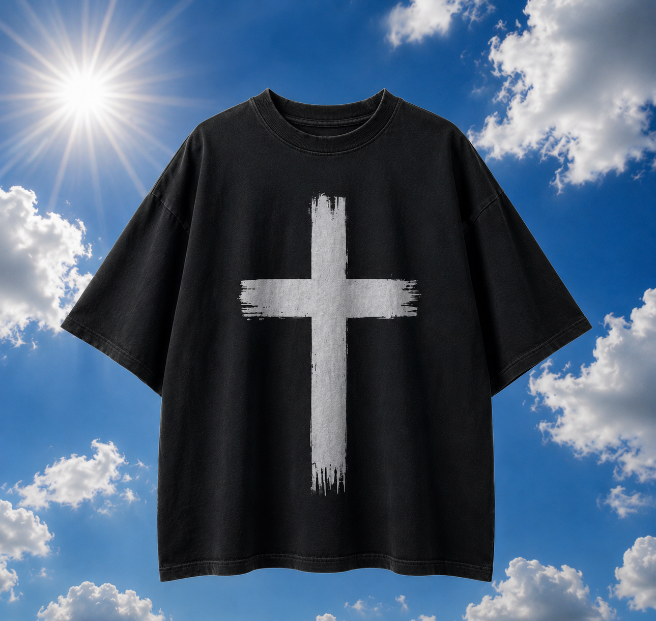 Cross Tee - Black